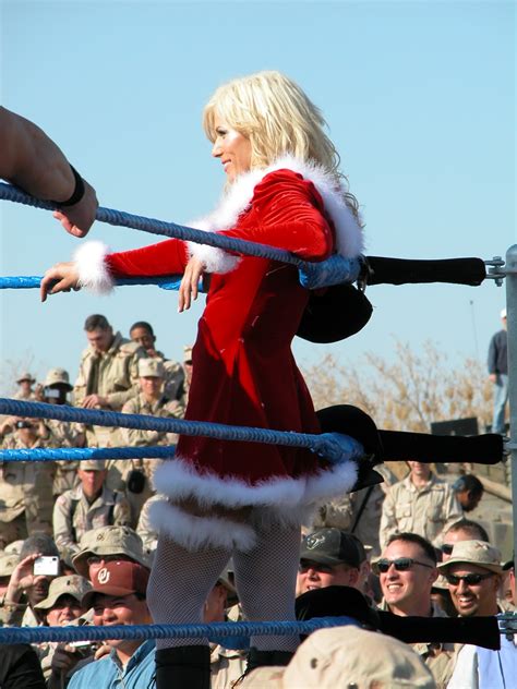 The Torrie Wilson Fan: Tribute to the Troops 2003 Candids