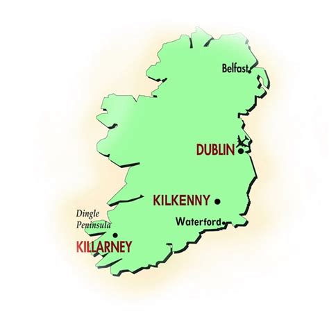 Killarney Ireland Map