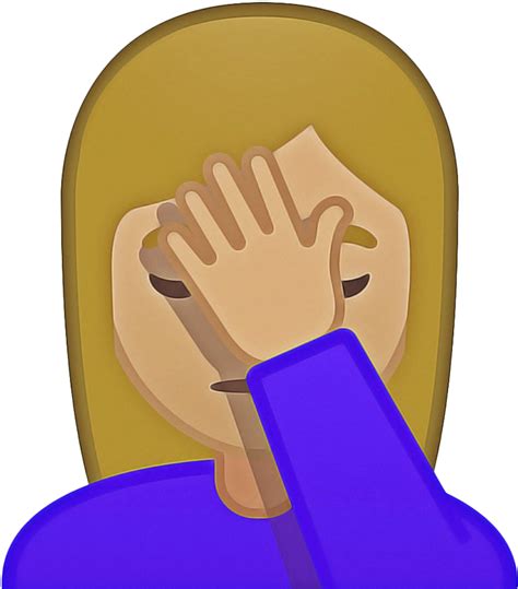 Congratulations! The PNG Image Has Been Downloaded (Facepalm Emoji Png ...