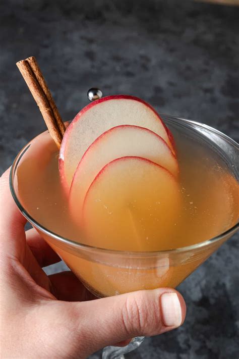 Apple Cider Martini - Mandi of the Mountains