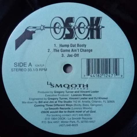 drony_dj Electro Bass: O.S.O.K. ‎- Hump Dat Booty-The Game Ain't Change