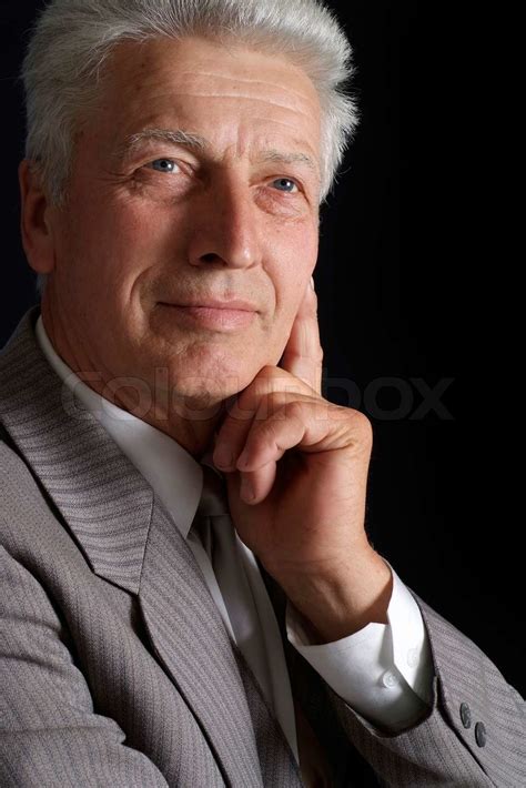 handsome  man  suit stock image colourbox