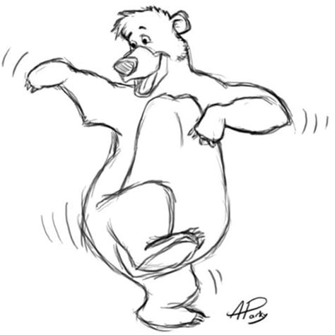 Baloo Drawing at GetDrawings | Free download