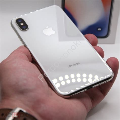 Apple IPhone X Silber 64гб + коробка. (1 аккуратные руки)