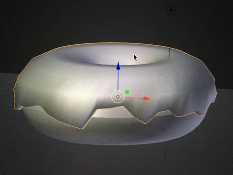 Why is my donut's icing so sharp? : blender