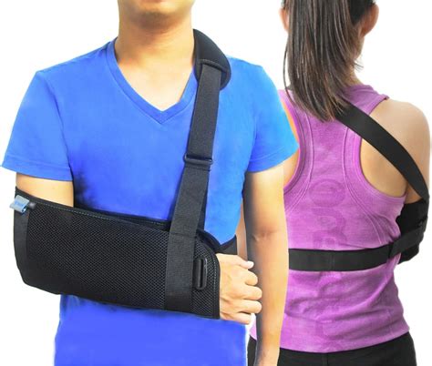 arm sling shoulder immobilizer  shoulder injury   belt men
