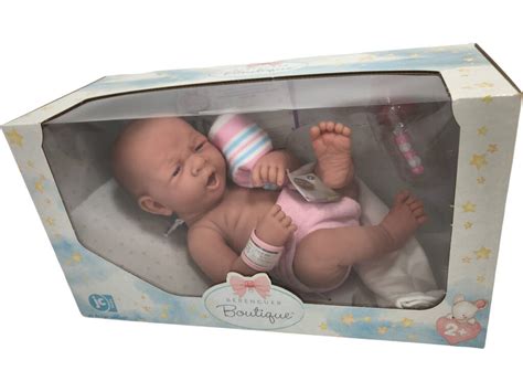 Puppe 30 Cm. Berenguer Boutique Pink Windel JC Toys 18505 - Juguetilandia