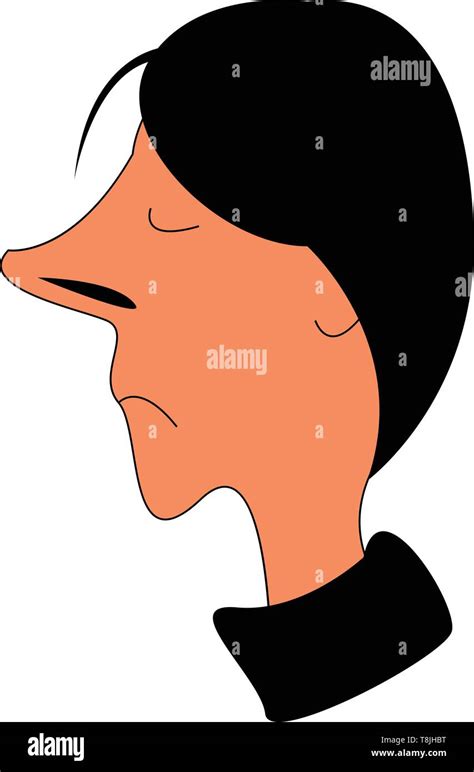 draw pointy nose