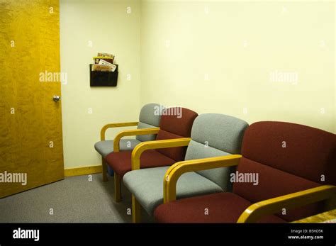 Empty waiting room in a doctor s office Stock Photo - Alamy
