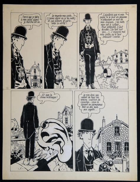 Tardi par Jacques Tardi - Planche originale