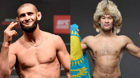 Download MMA Fighters Khamzat Chimaev Shavkat Rakhmonov Wallpaper ...