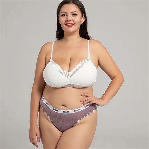 S-4XL Plus Size Women Cotton Panties Soft Mid Waist Underwear Solid