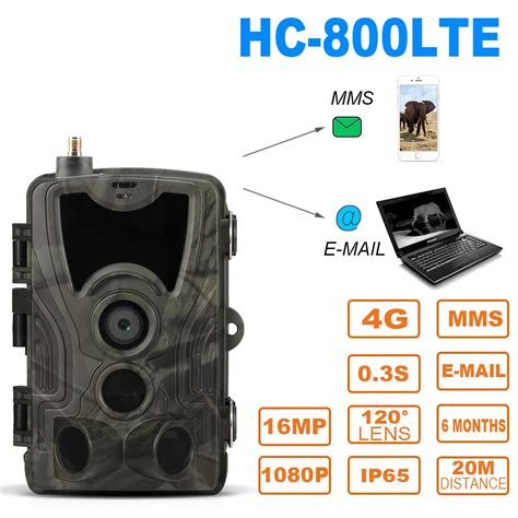 HC 801LTE/HC 801G/HC 801M/HC 801A Hunting Camera 2G/3G 16MP 1080P Trail ...