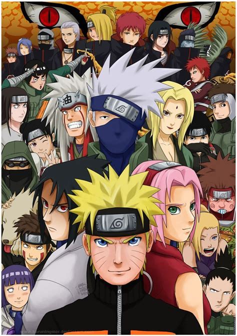 NARUTO SHIPPUDEN All Stars by haruningster | Naruto shippuden ...