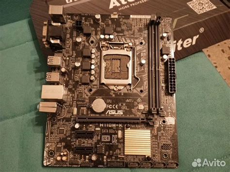 Материнская плата asus h110m-k купить в Москве | Электроника | Авито