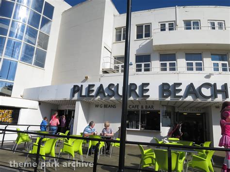 Entrance at Blackpool Pleasure Beach | Theme Park Archive