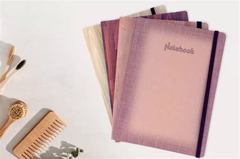 notebook segment foru diary