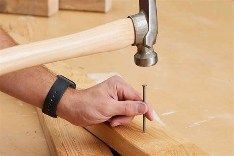 hammering nails  tips  good technique worksheets library