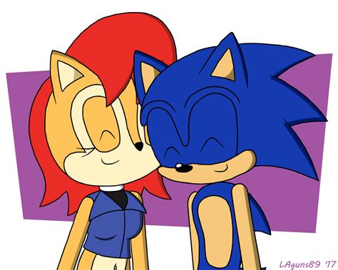 Gift: Sonic and Sally by LAguns89 on DeviantArt