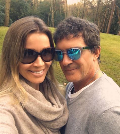 Antonio Banderas with Girlfriend - The Hollywood Gossip