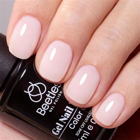 Amazon.com: Beetles Jelly Gel Nail Polish, 15ml Nude Pink Jelly Neutral