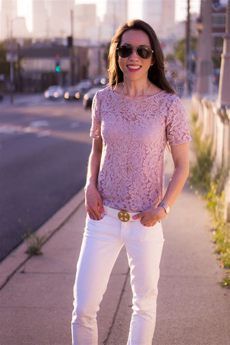 White Lace T Shirt Outfit 10 Ways To Wear White Lace Tops | Teen Vogue