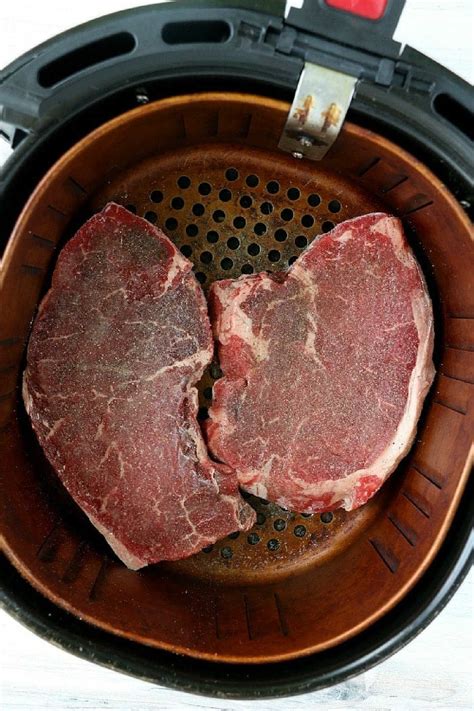 Frozen Steak in Air Fryer (Ninja Foodi Frozen Steak)