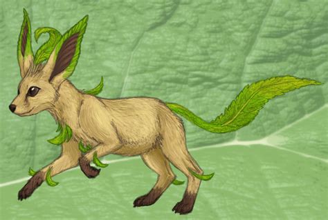 Leafeon by RacieB on DeviantArt