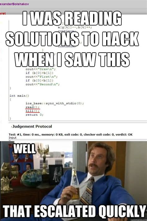 I Was Reading solutions to hack when i saw this - Misc - quickmeme