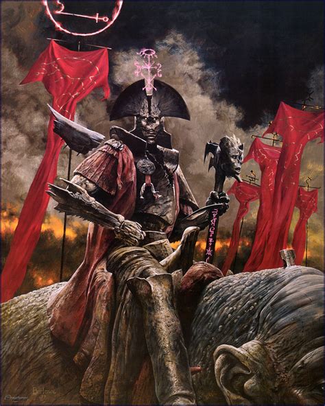 Sargatanas, God's Demon by Wayne Barlowe | Fantasy images | Wayne ...