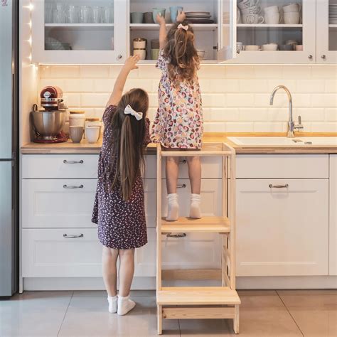 Kitchen Helper Pomocnik Podest Kuchenny Tower - Ceny i opinie - Ceneo.pl