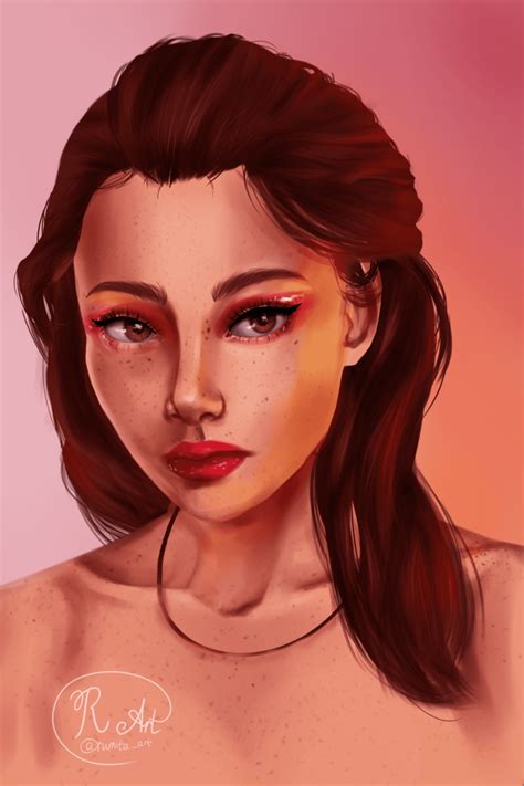 Портреты в стиле 2D, Люди, Портрет на Illustrators.ru