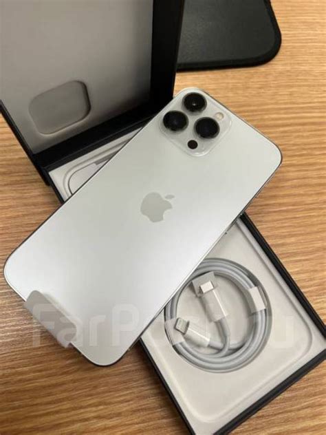 iPhone 13 Pro Max 256 GB Silver Новый, 6.70", моноблок, серебристый, б ...