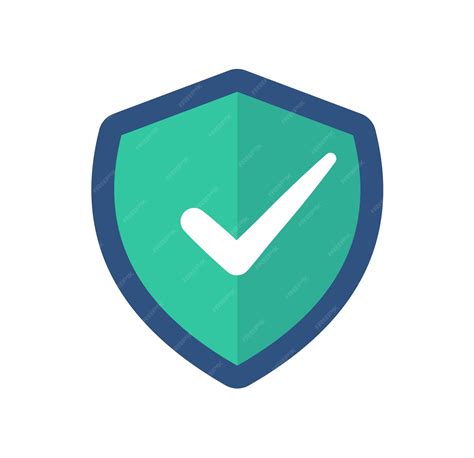 Premium Vector | Shield data protection status a check mark