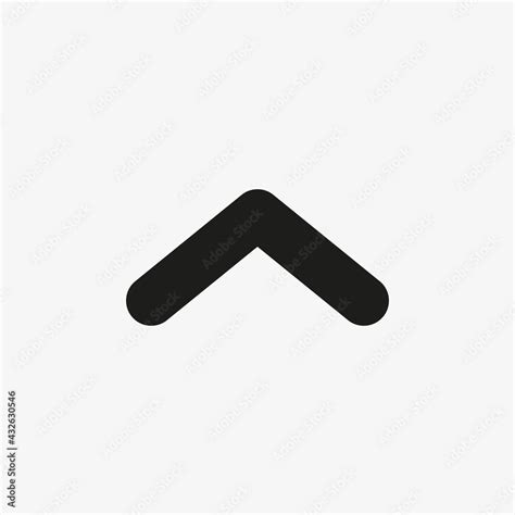 arrow icon scroll  jump  top button sign  website