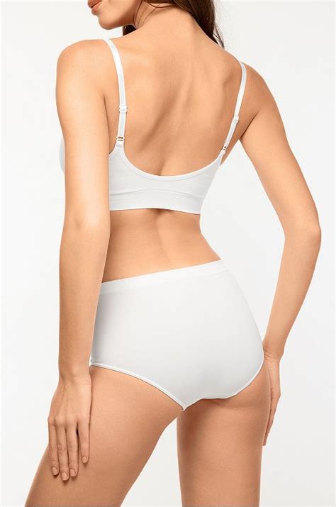 Женские трусы-кюлоты Innamore 6689131 белый купить оптом в HappyWear.ru