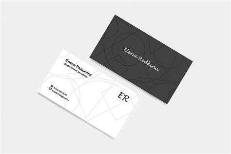 Дизайн визитки on Behance