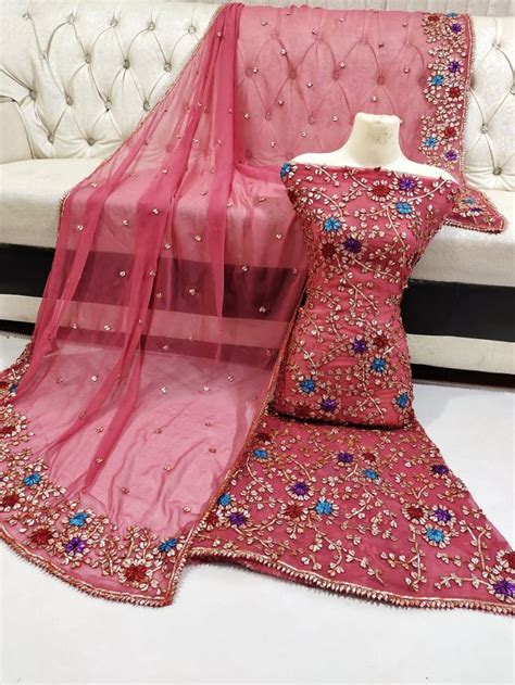 Multi Gutta Suit | Gold fabric, Chiffon fabric, Color