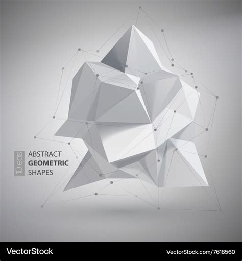polygon geometry shape royalty  vector image