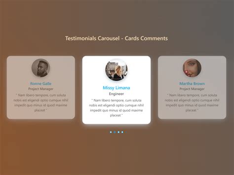 jQuery Profile Cards with Carousel Drag Effect — CodePel
