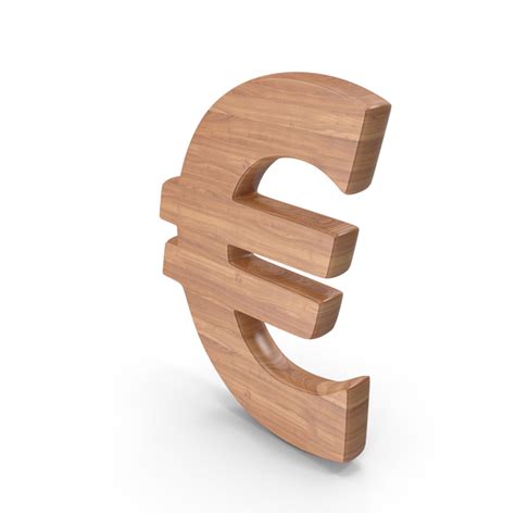 Wood Euro Symbol PNG Images & PSDs for Download | PixelSquid - S121734382