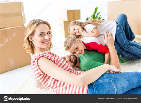 Family having fun — Stock Photo © ArturVerkhovetskiy #138794880