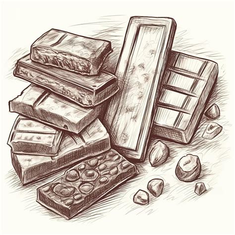 Шоколадка рисунок Изображения – скачать бесплатно на Freepik