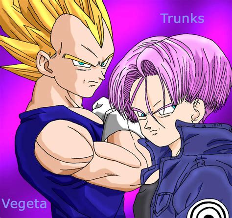 Vegeta and Trunks by bayoubabelsu on DeviantArt