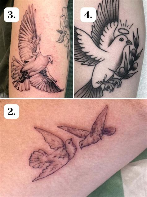 Sweet Dove Tattoo Ideas That Symbolize Love - Tattoo Glee