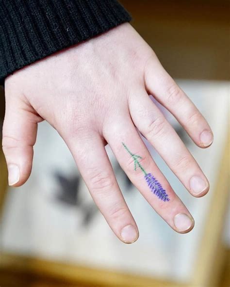 finger tattoo for man 7