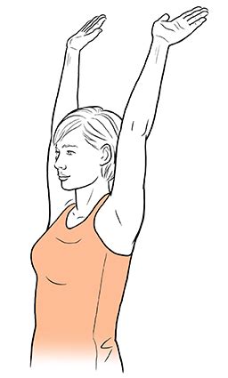 Shoulder, Upper Back, and Arm Exercise- Overhead Arm Stretch | Saint ...