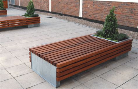 30 increíbles ideas de bancas con jardinera para tu jardín - Un Millon ...