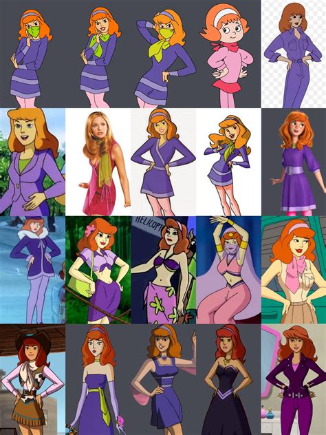 Daphne Blake - Alternate Costumes by gamerlucho12 on DeviantArt