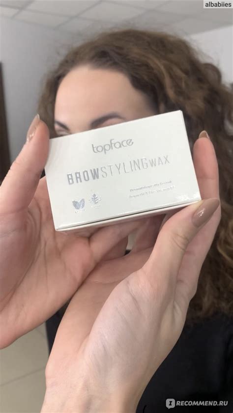 Гель для бровей Topface Brow Styling Wax - «Находка среди гелей» | отзывы